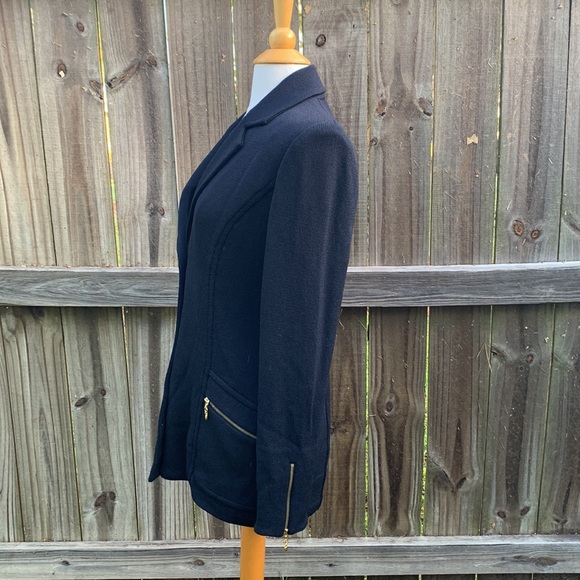 St. John Collection long sweater/jacket, size 8 - Picture 2 of 9